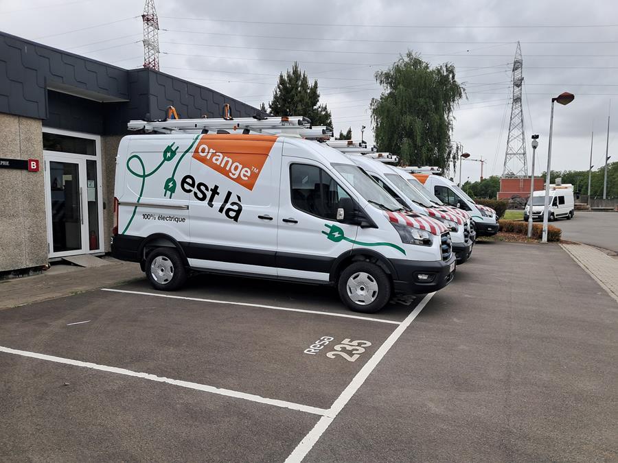 Flotte utilitaire BEV Frod Orange